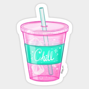 Chill Soda Sticker